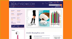 Desktop Screenshot of beautyrow.com
